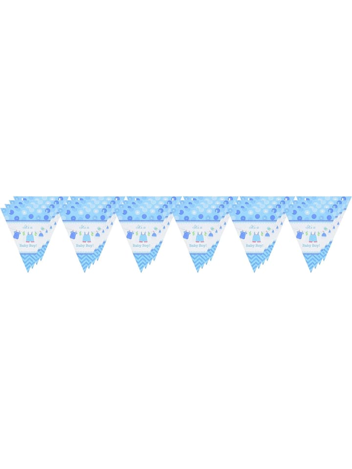 amscan Babyparty-Set It's a Boy 47-teilig Gender Reveal Party in blau günstig kaufen onesize