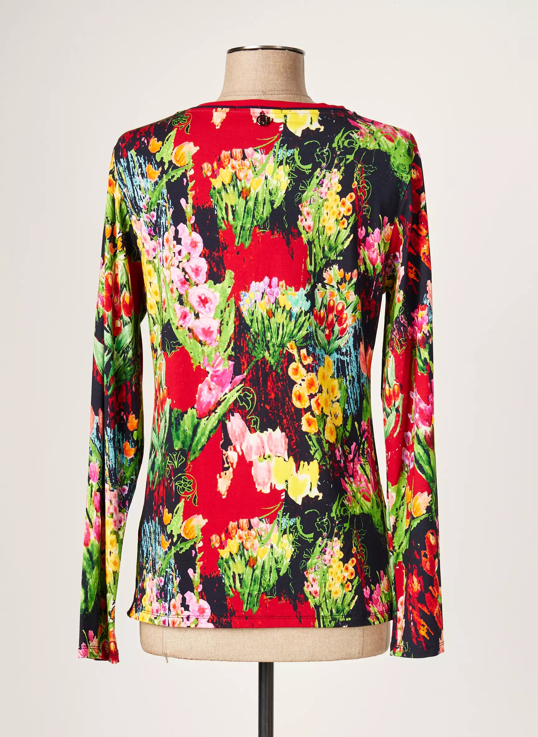 Maloka Tshirts Femme couleur rouge