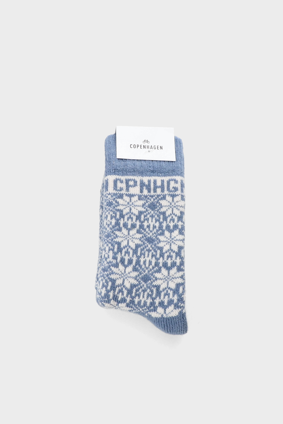 CPH WOOL SOCKS 3 wool mix light blue