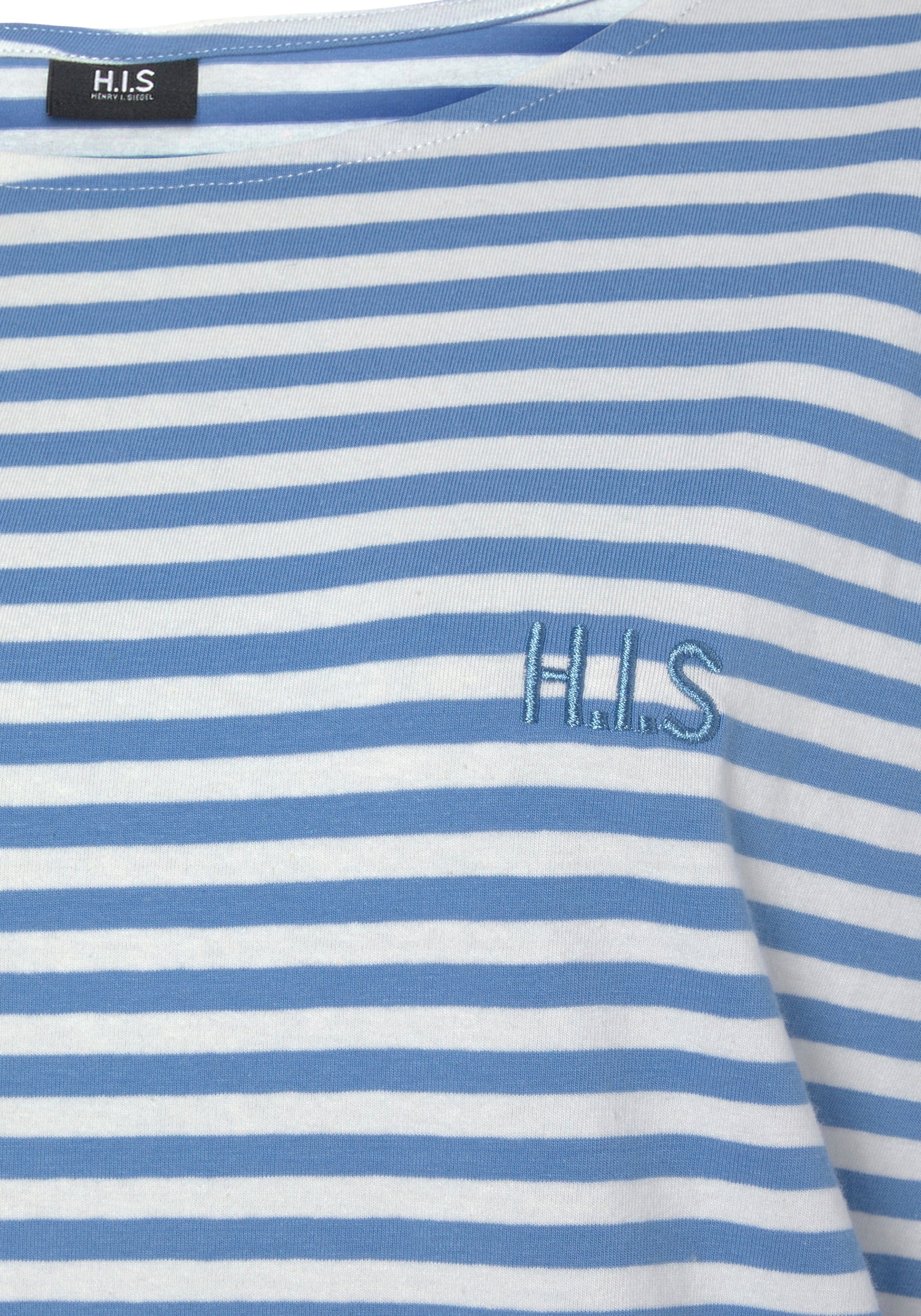 H.I.S Nachthemd (1-tlg) mit Logostickerei auf der Brust
