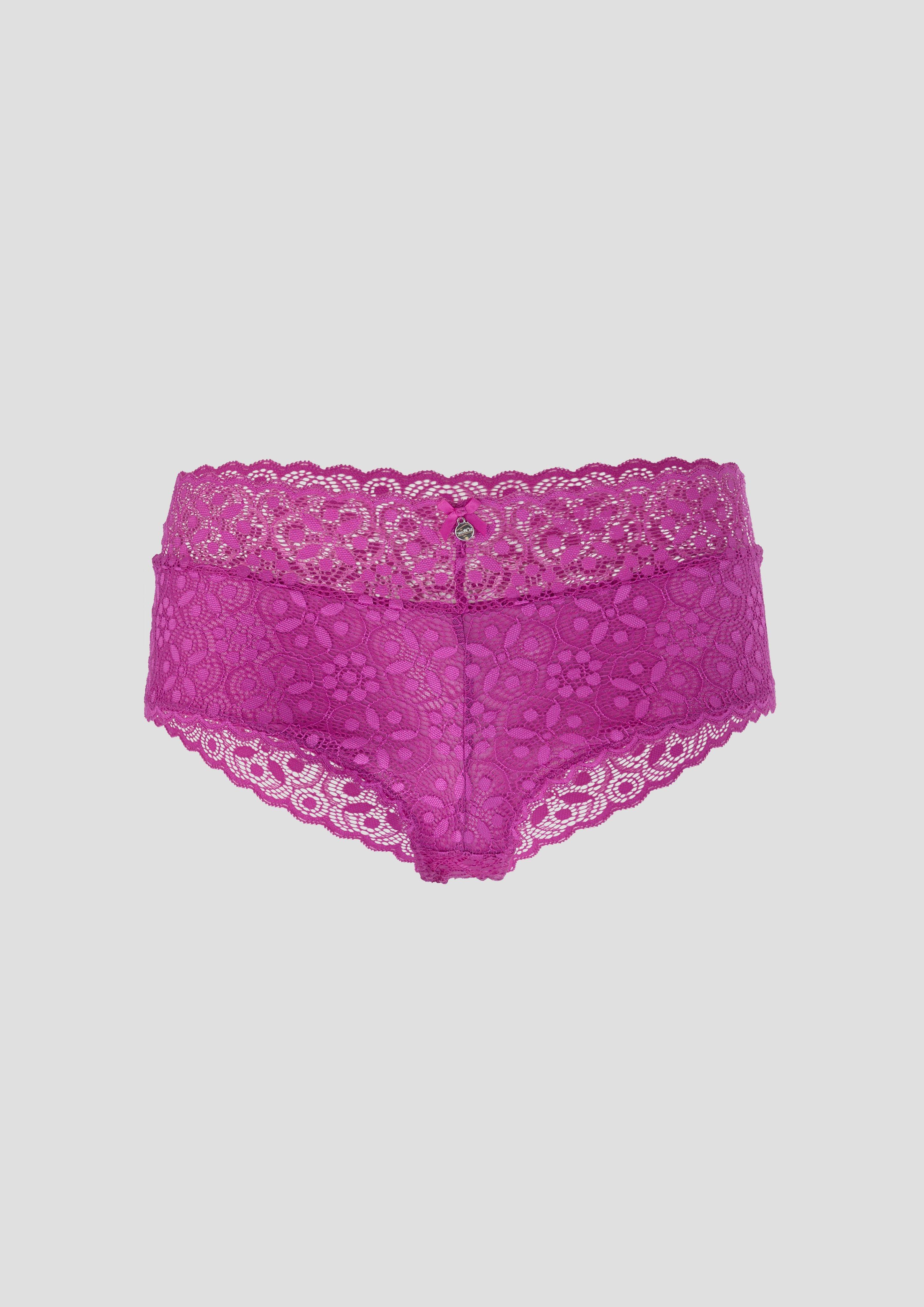 Highwaist-Slip mit Spitze  6006273-4800