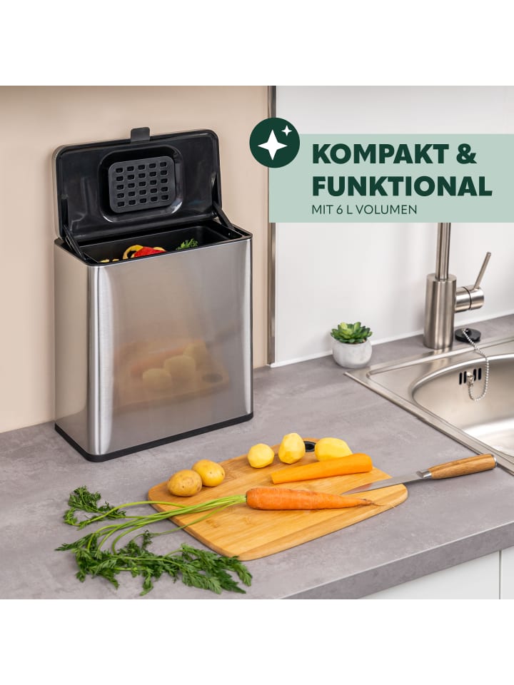 eluno Biomülleimer 6L günstig kaufen onesize