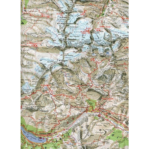 IGC Italien 1 : 50 000 Wanderkarte 03 Parco Nazionale de Gran Paradiso - Wanderkarte