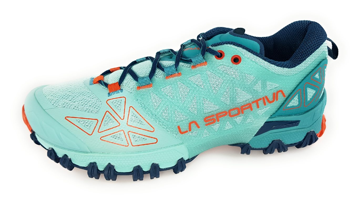 La Sportiva Bushido II W'S 36T63822 Grün Lagoon/ Cherry Tomato