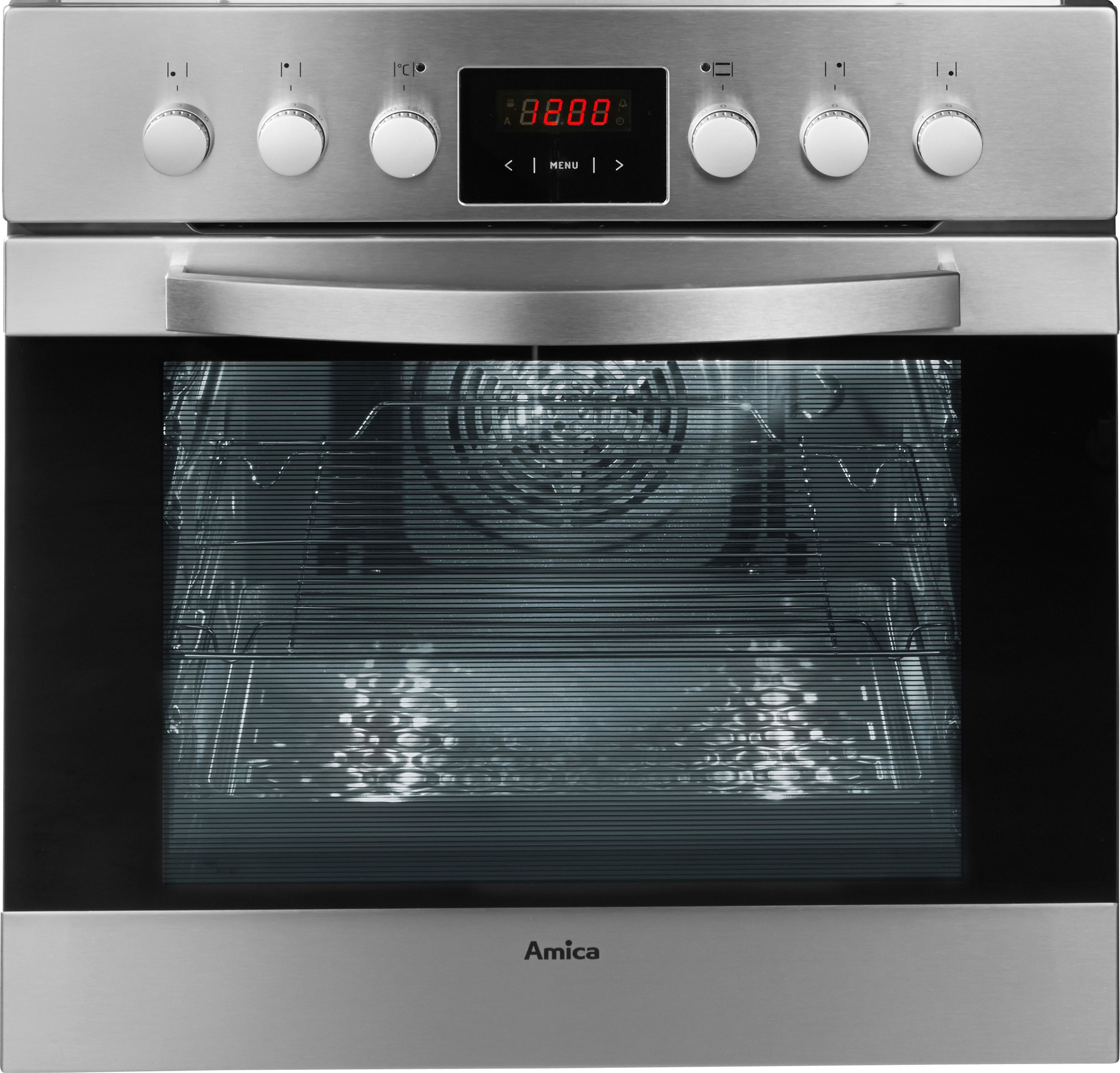Amica Elektro-Herd-Set EHC 12616 E, RapidWarmUp-Funktion