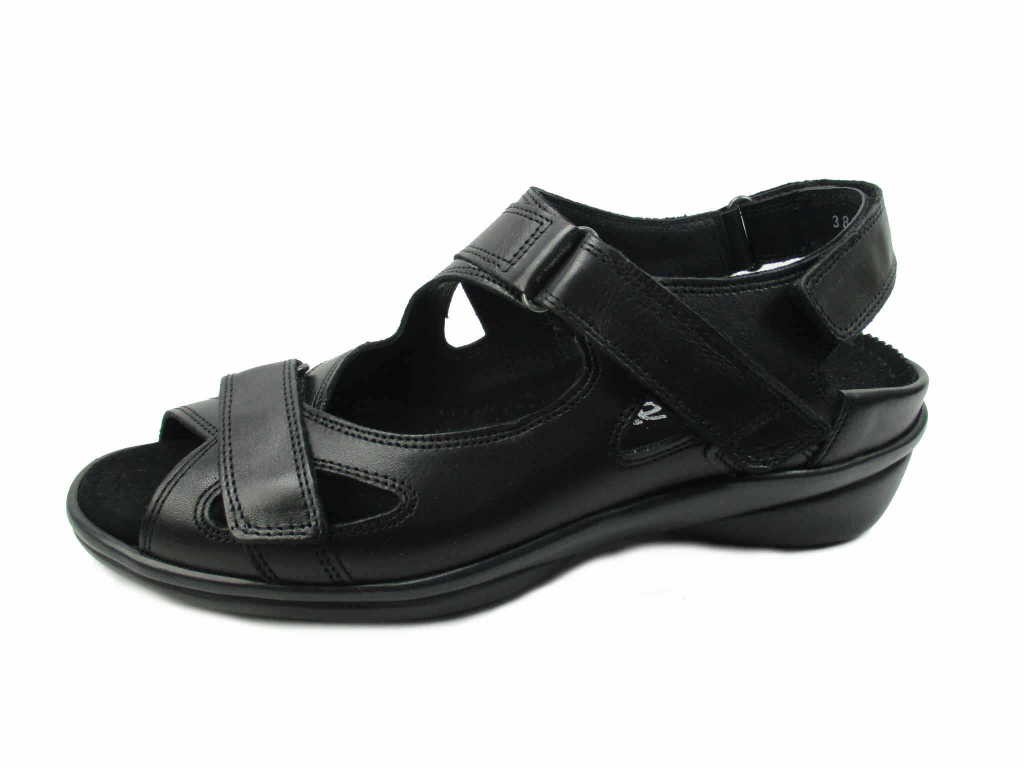 DUREA Klassische Sandalen schwarz