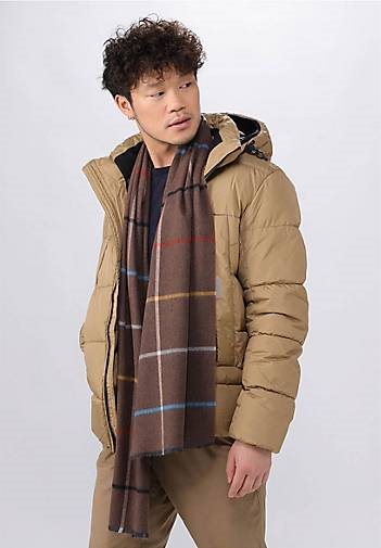 FRAAS Sustainability Edition - Cashmink-Schal mit elegantem XL-Karo - Made in Germany