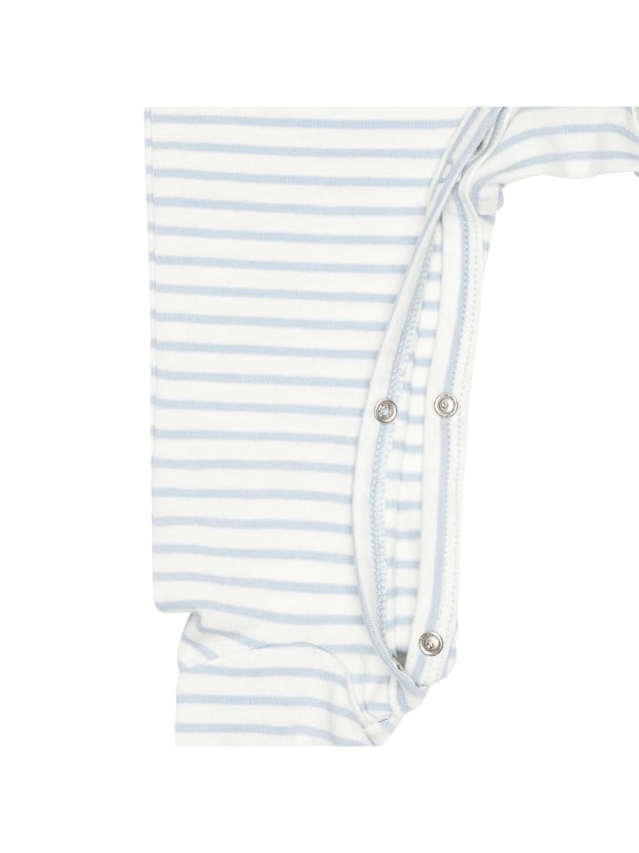 Steiff Strampler in Hellblau/Weiß günstig kaufen