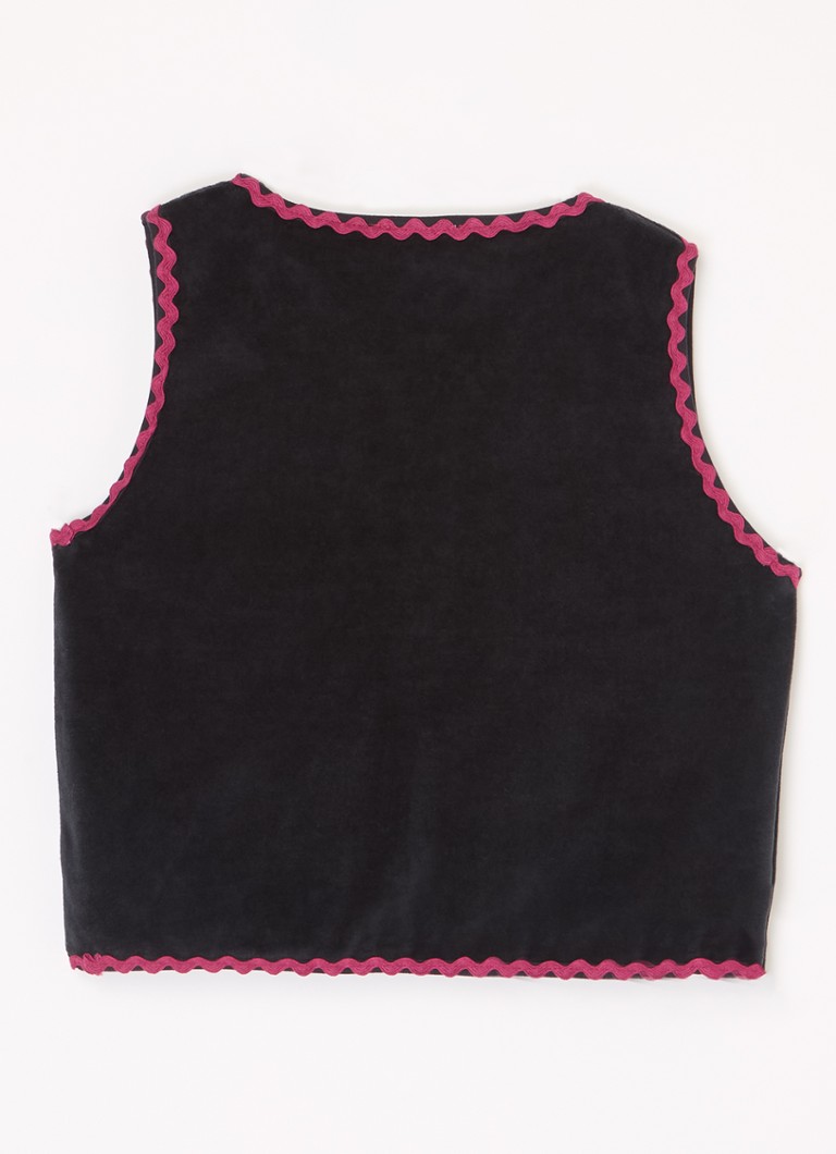 Ammehoela Emmy waistcoat in organic cotton blend