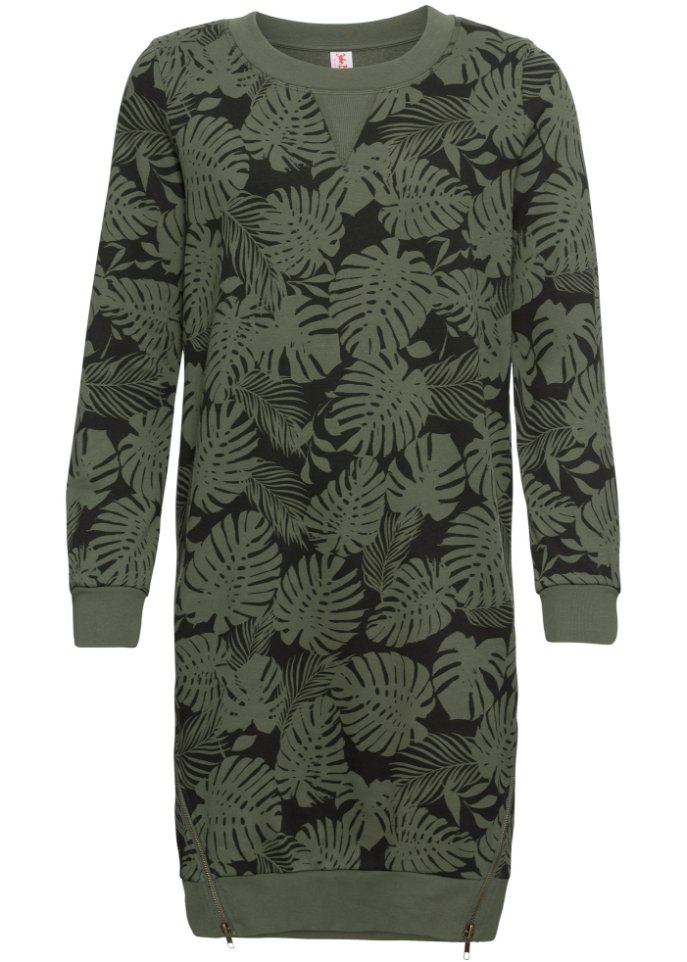 Sweatkleid, bedruckt