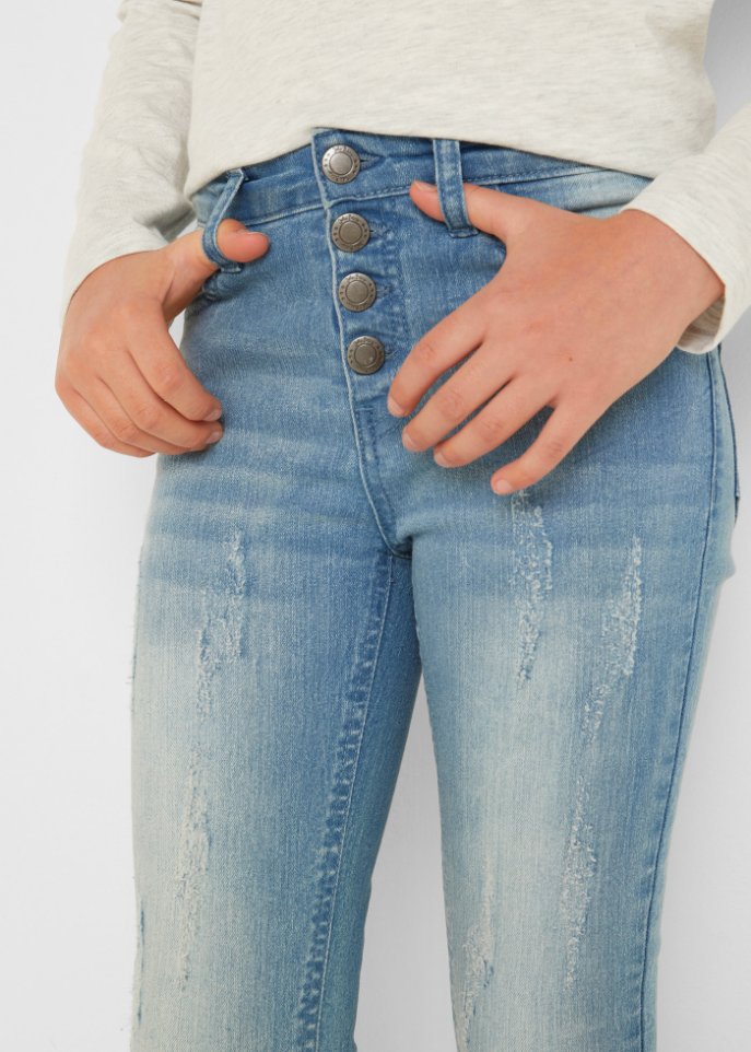 Mädchen Stretch-Jeans