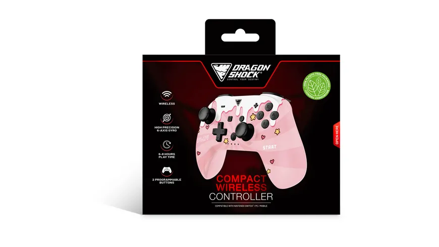 PopTop Compact Wireless Controller für Switch (Sweet Pink)