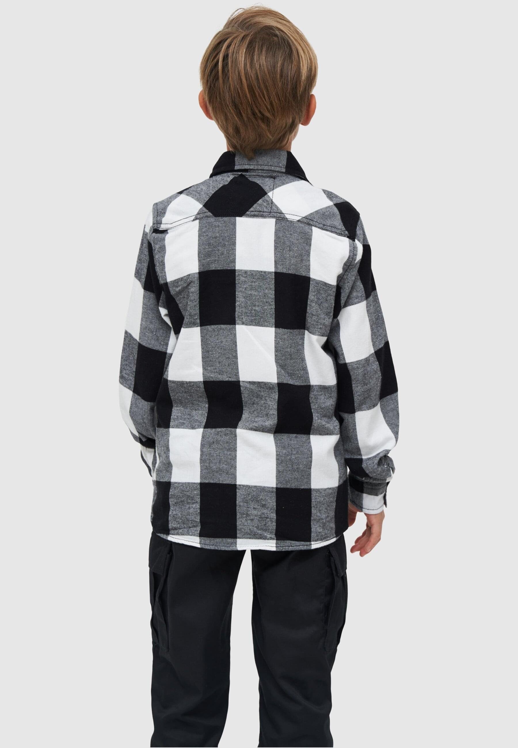 Brandit Langarmhemd Unisex Checkshirt Kids (1-tlg)