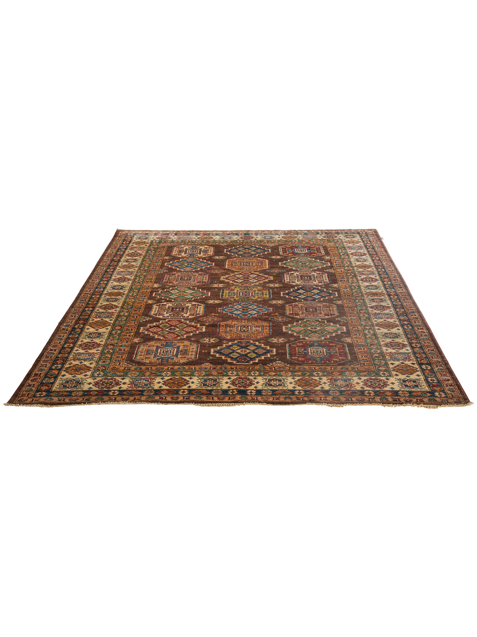 Kazak Ghazni ca. 185 x 240 cm, Unikat / Einzelstück