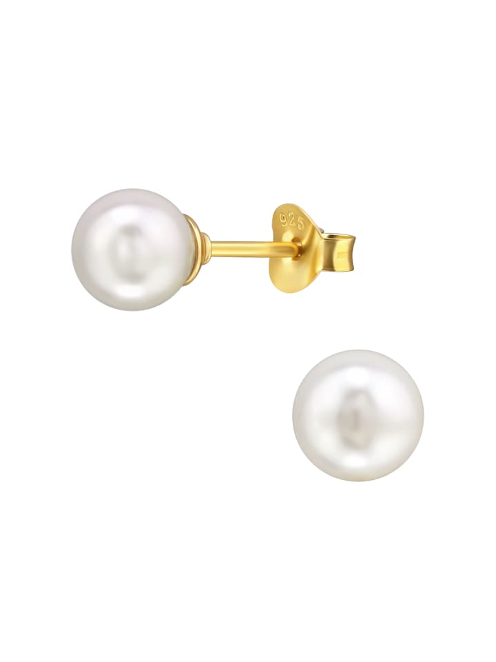 Alexander York Ohrringe, Ohrstecker PERLE classic 6 mm in Gold aus 925 Sterling Silber, 2-tlg. günstig kaufen onesize