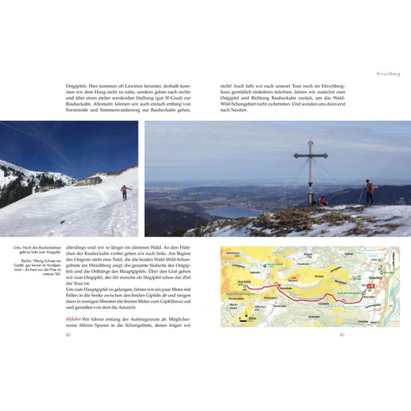 LEICHTE SKI- UND PISTENTOUREN MÜNCHNER HAUSBERGE