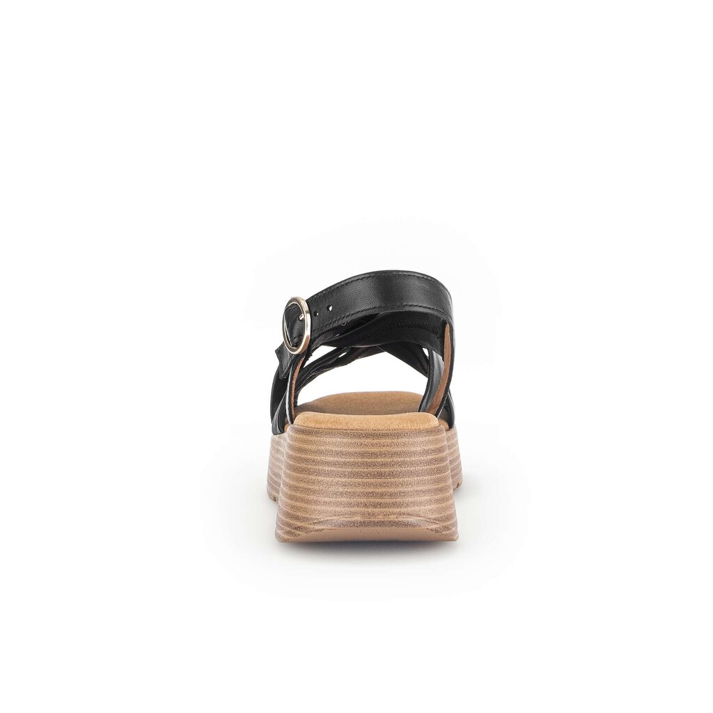 Gabor comfort Plateau Sandale schwarz