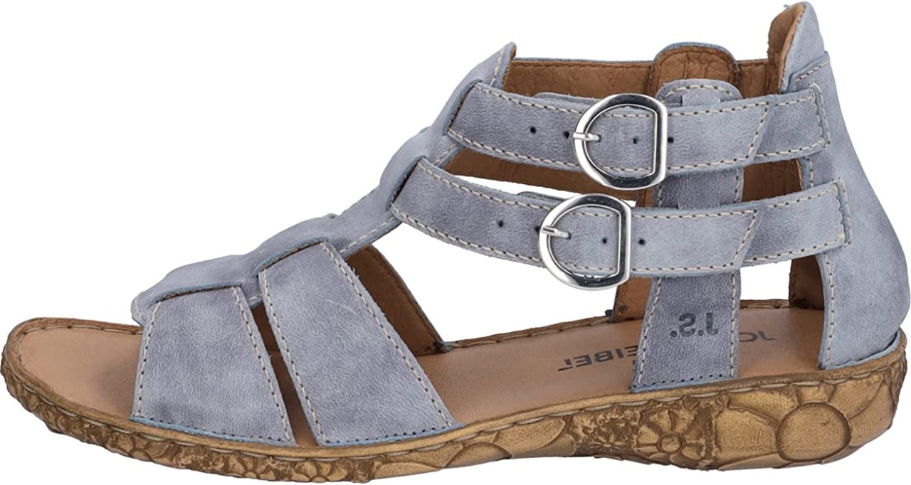 JOSEF SEIBEL Klassische Sandalen blau Rosalie 51 jeans