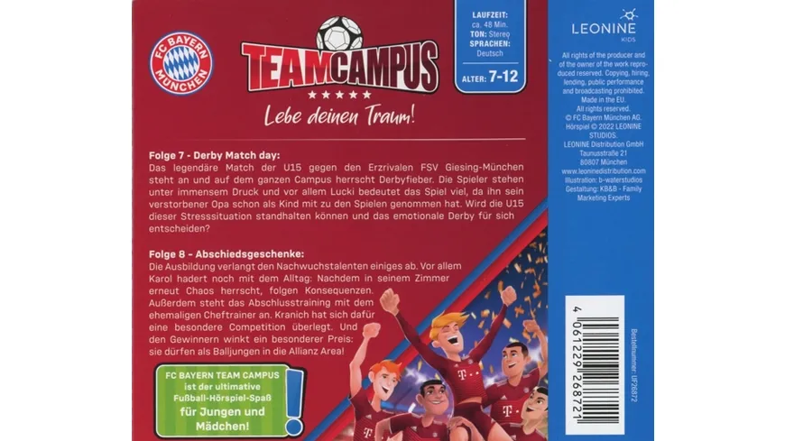 FC Bayern Team Campus (Fußball) (CD 4)