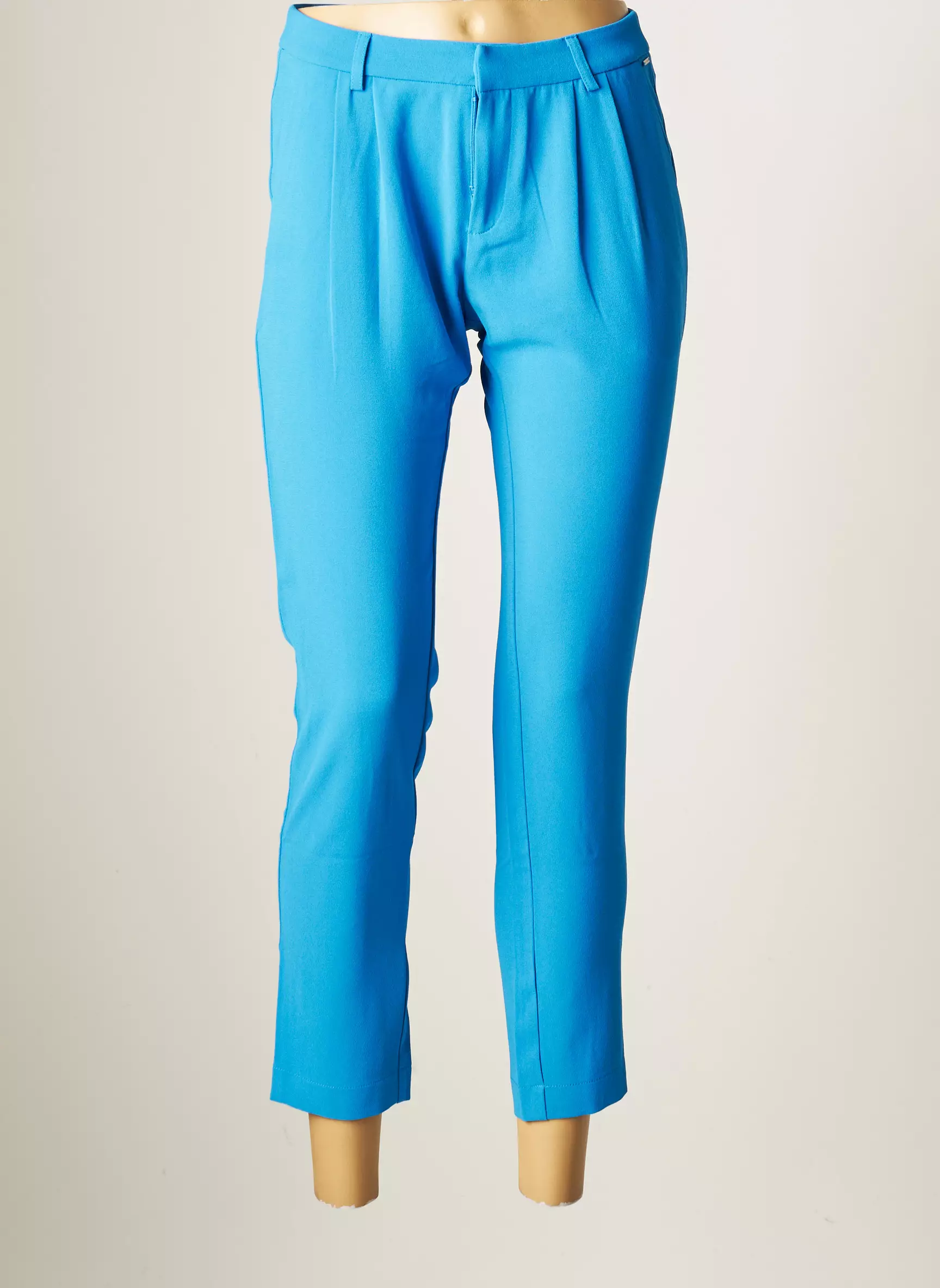 Ikks Pantalon7 8 Femme couleur bleu