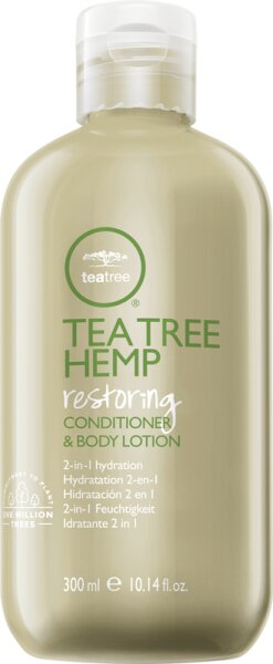Paul Mitchell Tea Tree Hemp Restoring Conditioner & Body Lotion Conditioner