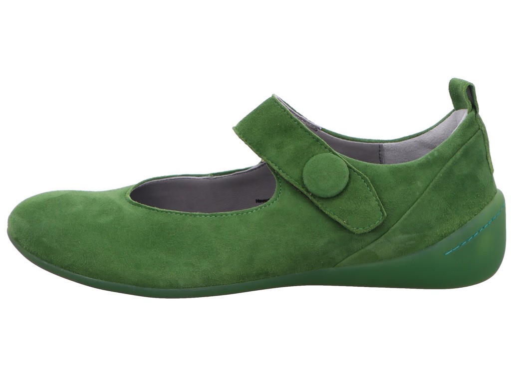 THINK Ballerinas grün CUGAL-Spangenschuh