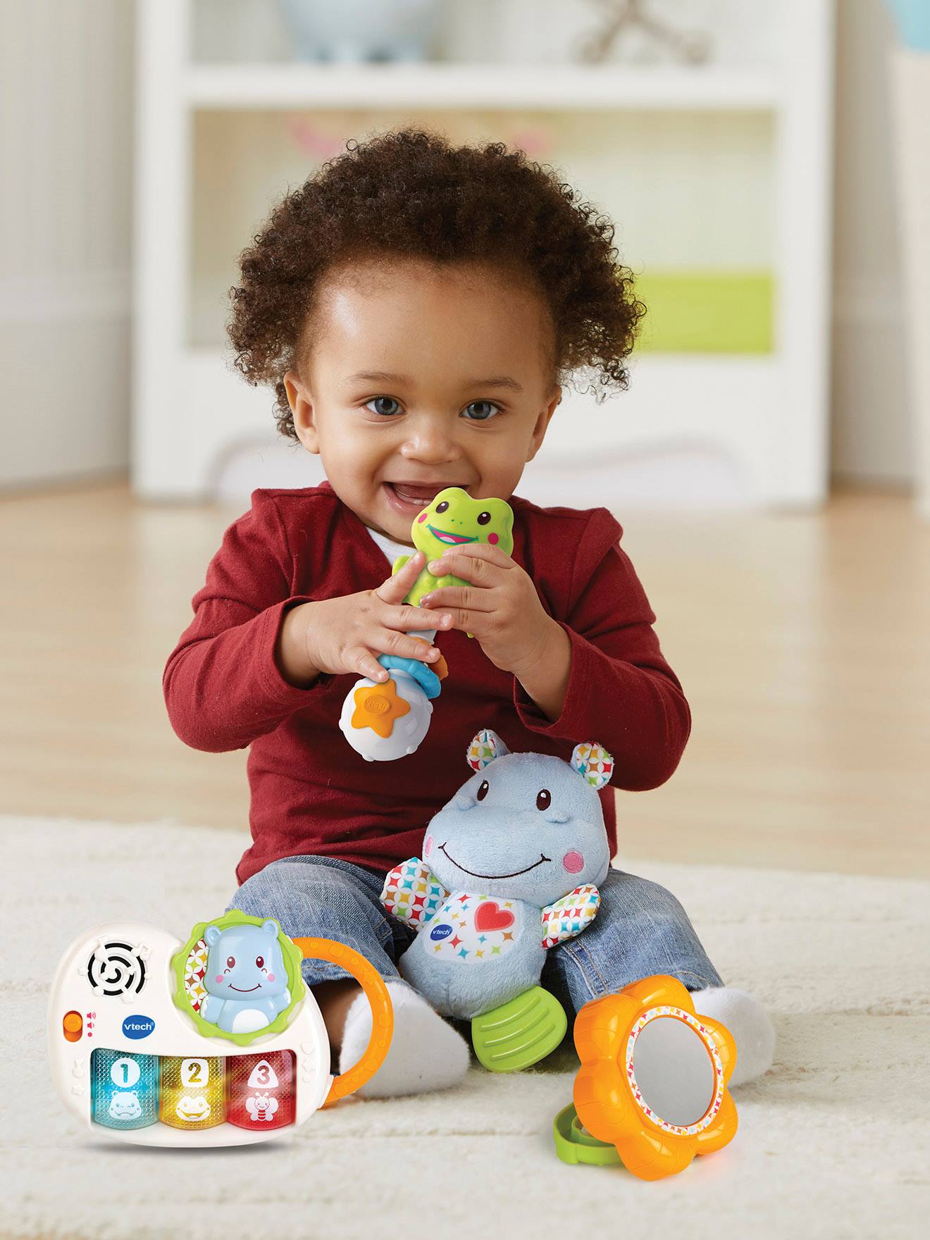 Coffret naissance Eveil des sens VTECH bleu