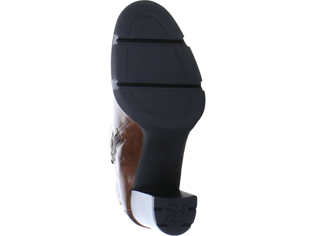 PAUL GREEN Stiefeletten braun Stiefelette sportlich