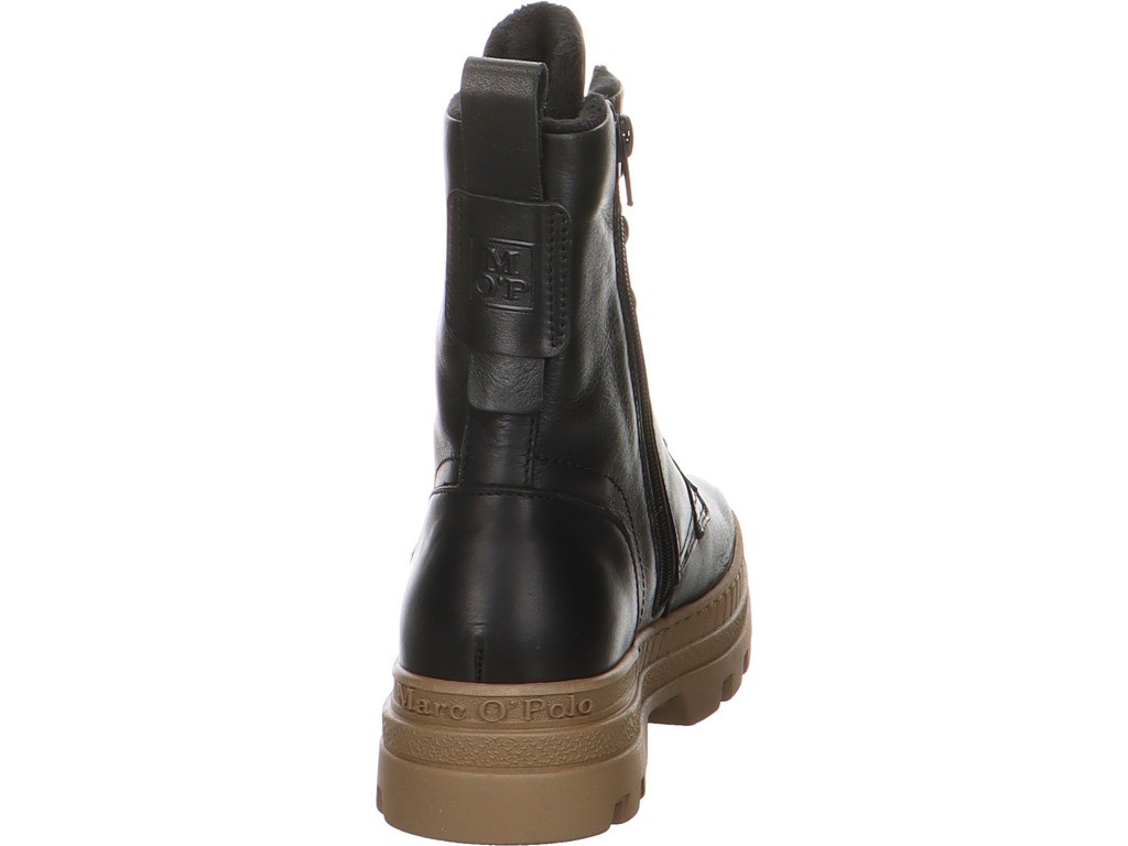 MARC O'POLO Schnür-Stiefeletten schwarz Lace up Bootie