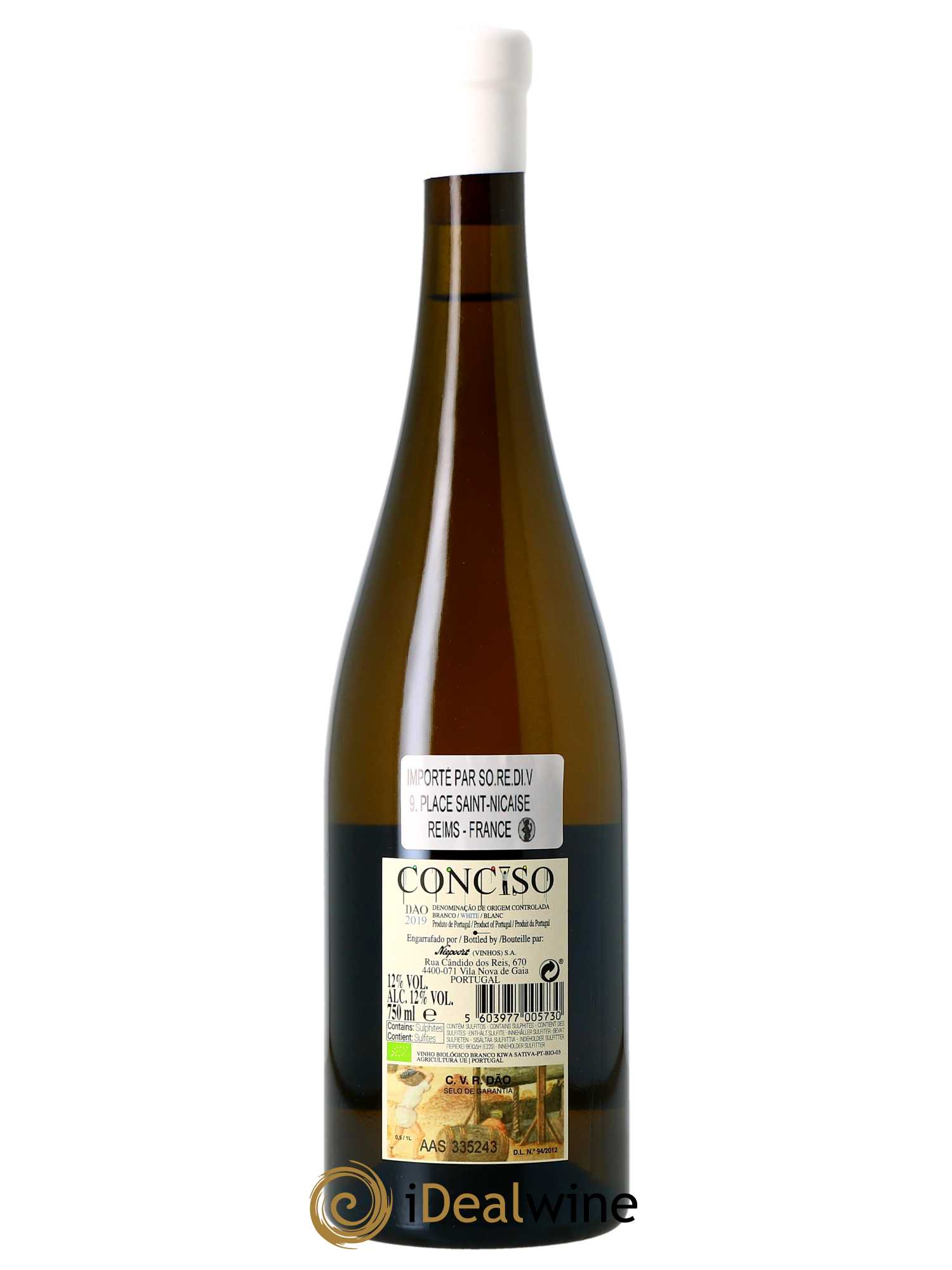 Dao Conciso Branco Niepoort  2019 - Lot de 1 Bouteille