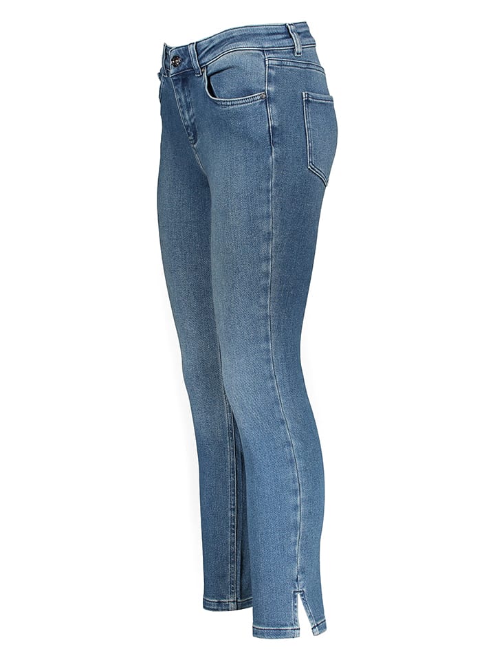 Oui Jeans  - Skinny fit - in Blau günstig kaufen