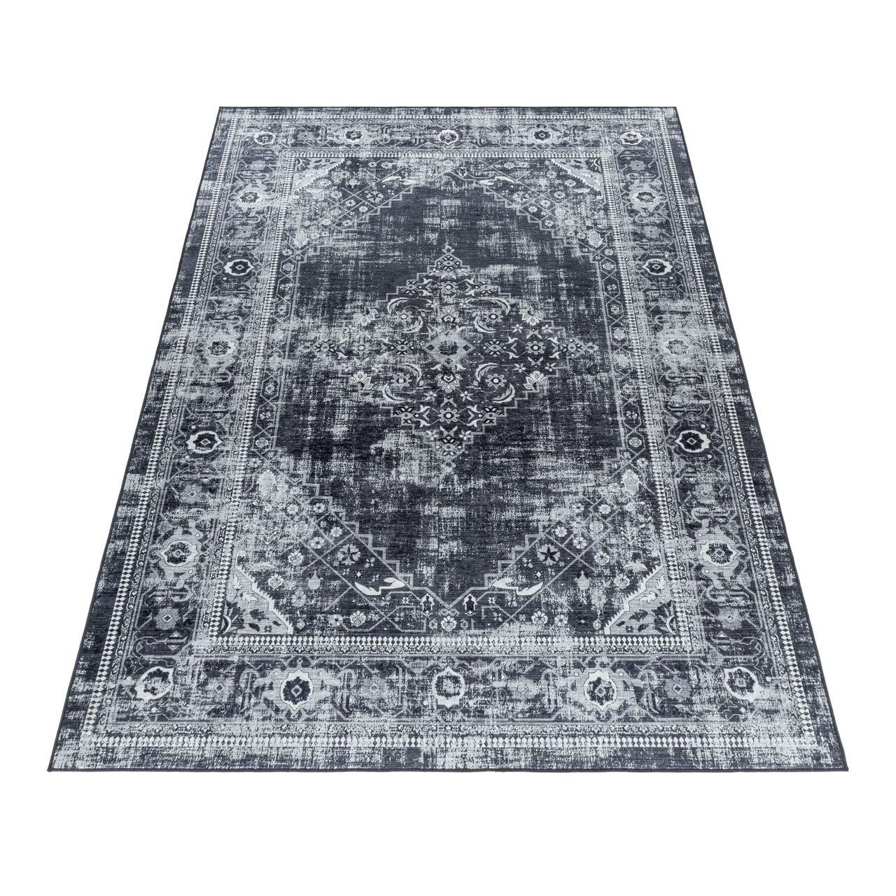 Ayyildiz Teppich, FIESTA 4301, BLACK, 200 x 290 cm