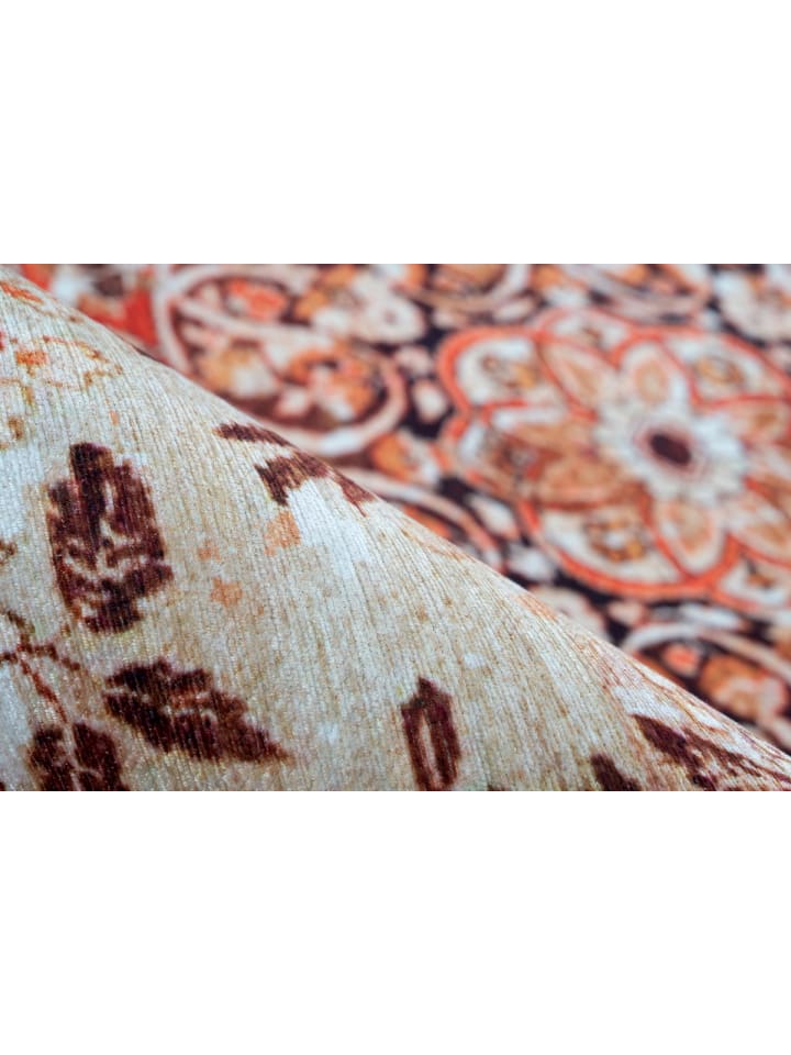 Arte Espina Teppich Rhodie in Orange / Beige günstig kaufen