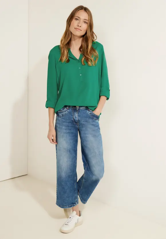 CECIL Bluse in Unifarbe