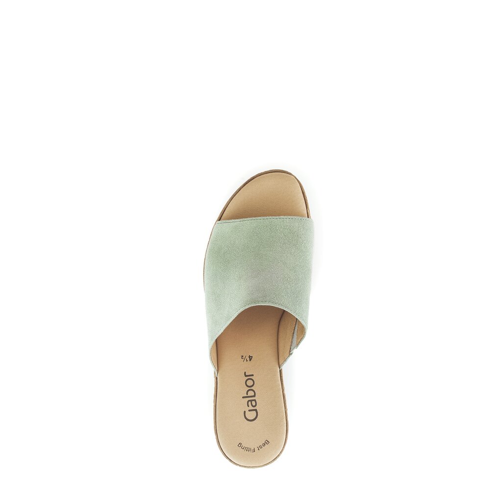 Gabor fashion Pantolette grün