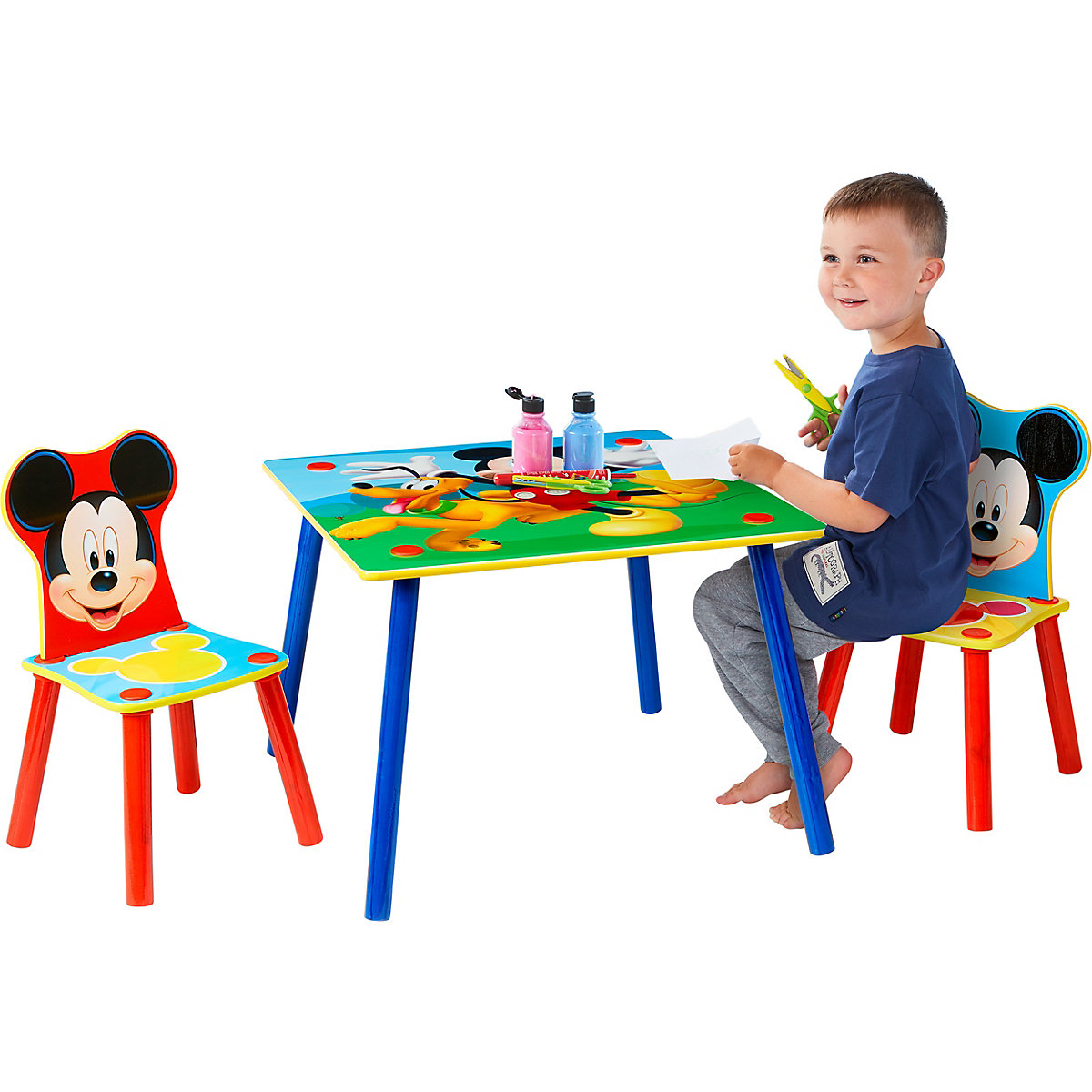 Kindersitzgruppe Mickey, 3-tlg.