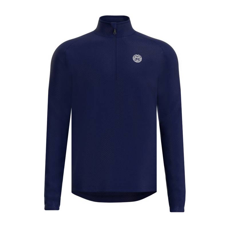 BIDI BADU Crew Longsleeve Tennisshirt Herren