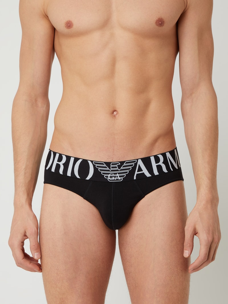 Slip mit Stretch-Anteil in schwarz