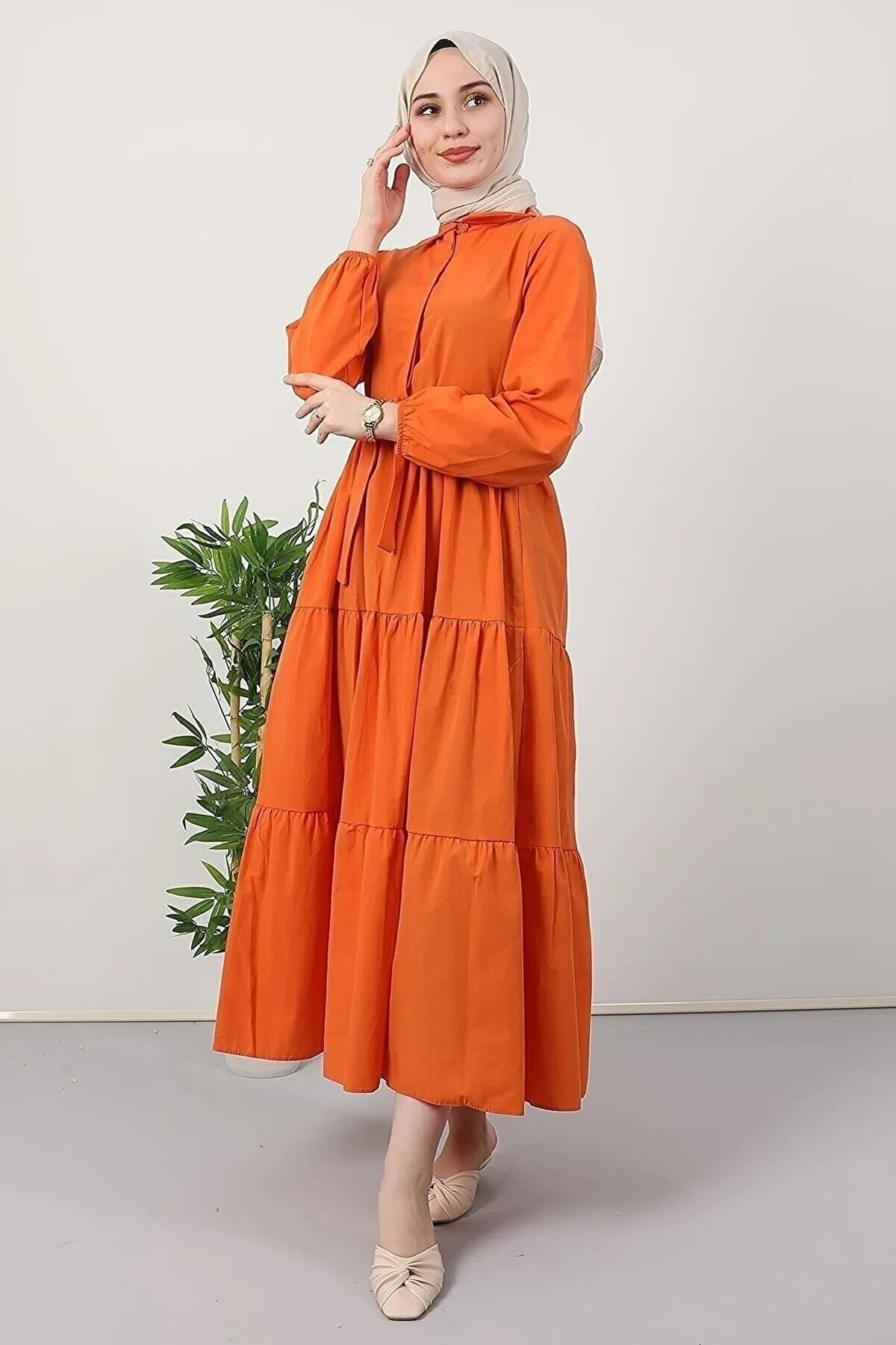 VOLT CLOTHİNG  Kleid - Orange - Tunika