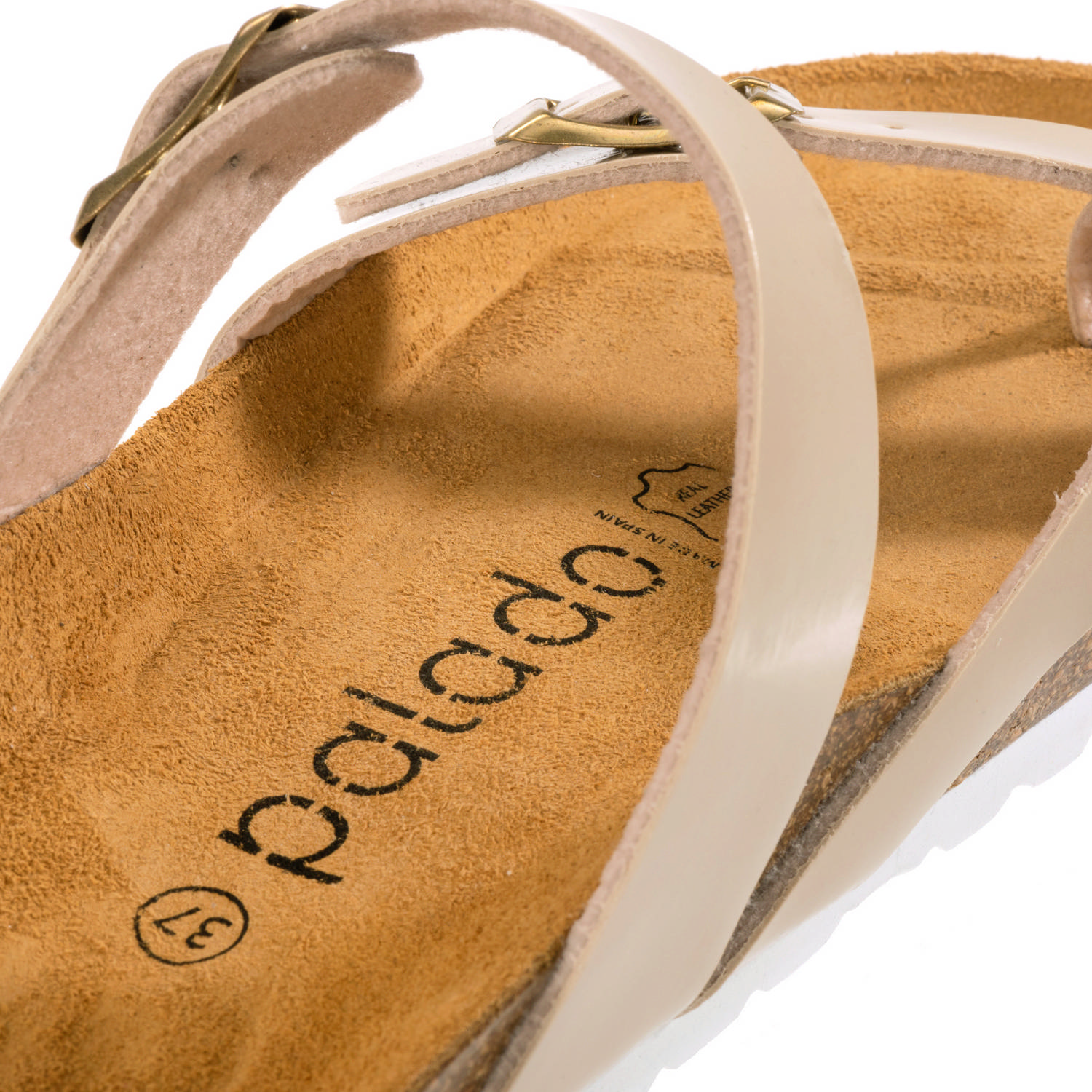 Palado Cres Lack, Pantoletten, Damen, Cream