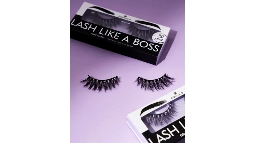 essence LASH LIKE A BOSS false lashes Limitless