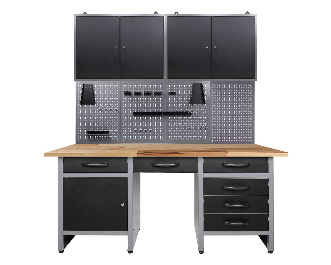 Ondis24 Ondis24 Werkstatt Set Harry 160 cm 2 Schränke