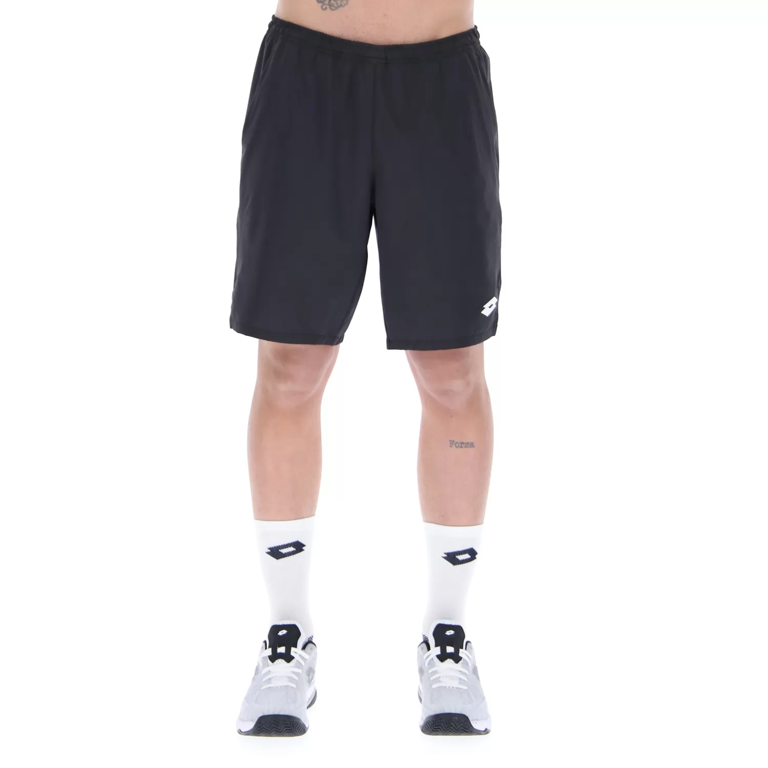 Kraťasy TOP TEN II SHORT9 PL CELÉ ČERNÉ