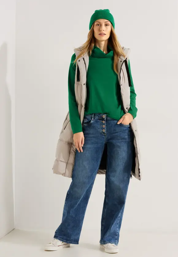 CECIL Jersey Basicshirt