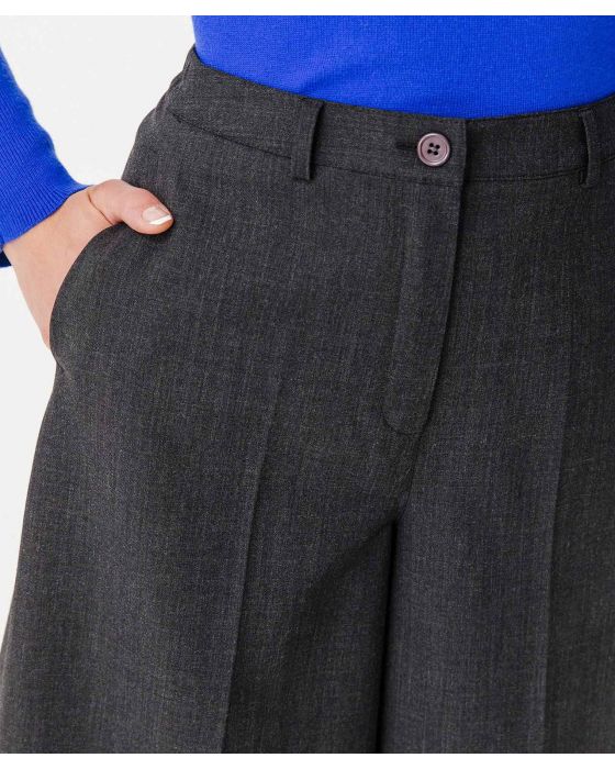 Jupe-culotte flanelle bi-extensible