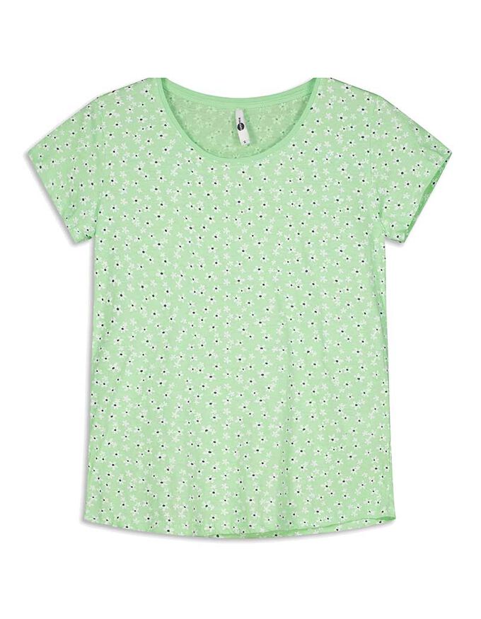 Damen T-Shirt - Florales Muster