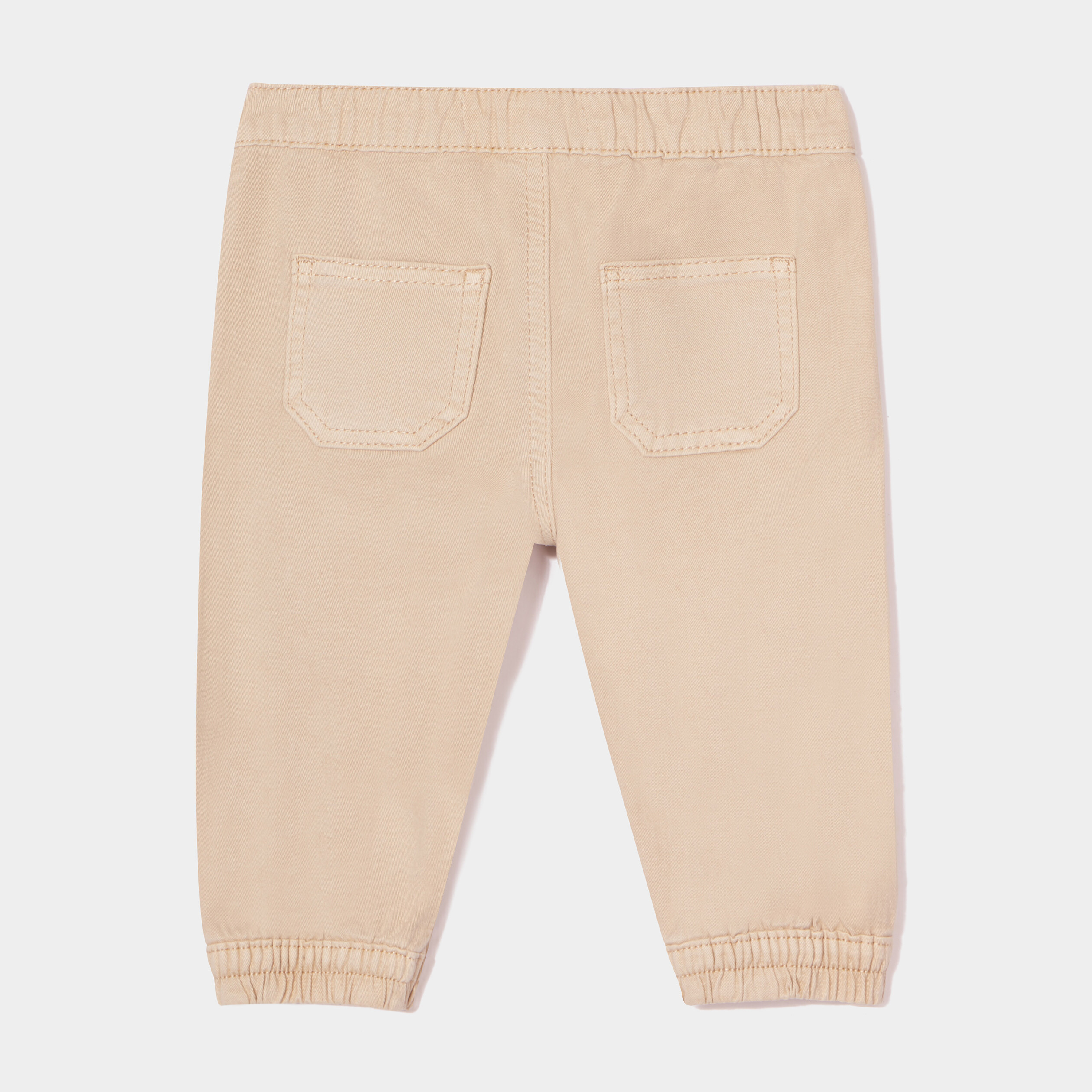 Jegging taille élastiquée Creeks beige bébé garçon | La Halle
