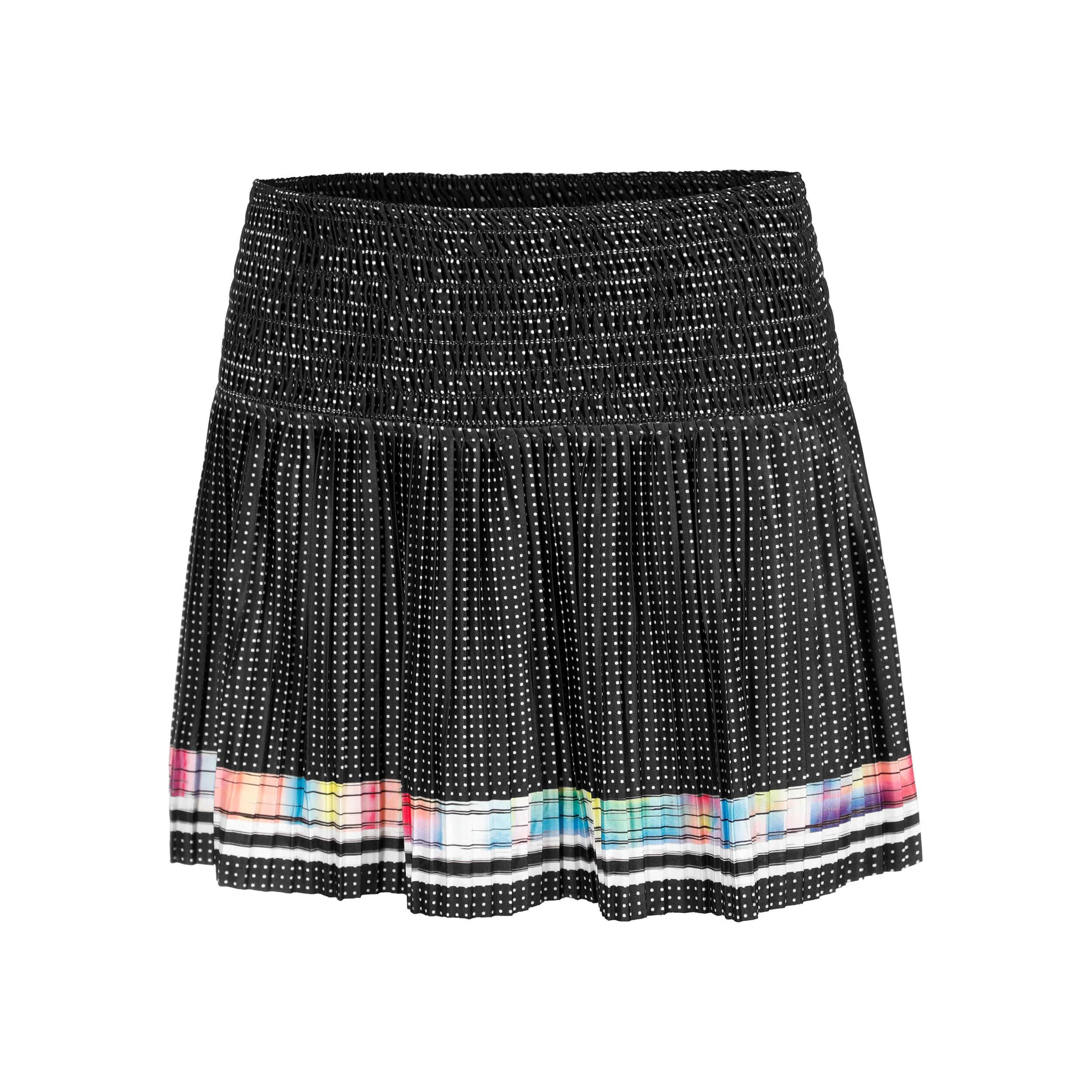 Long Hot Tropic Smocked Rock Damen - Schwarz, Mehrfarbig