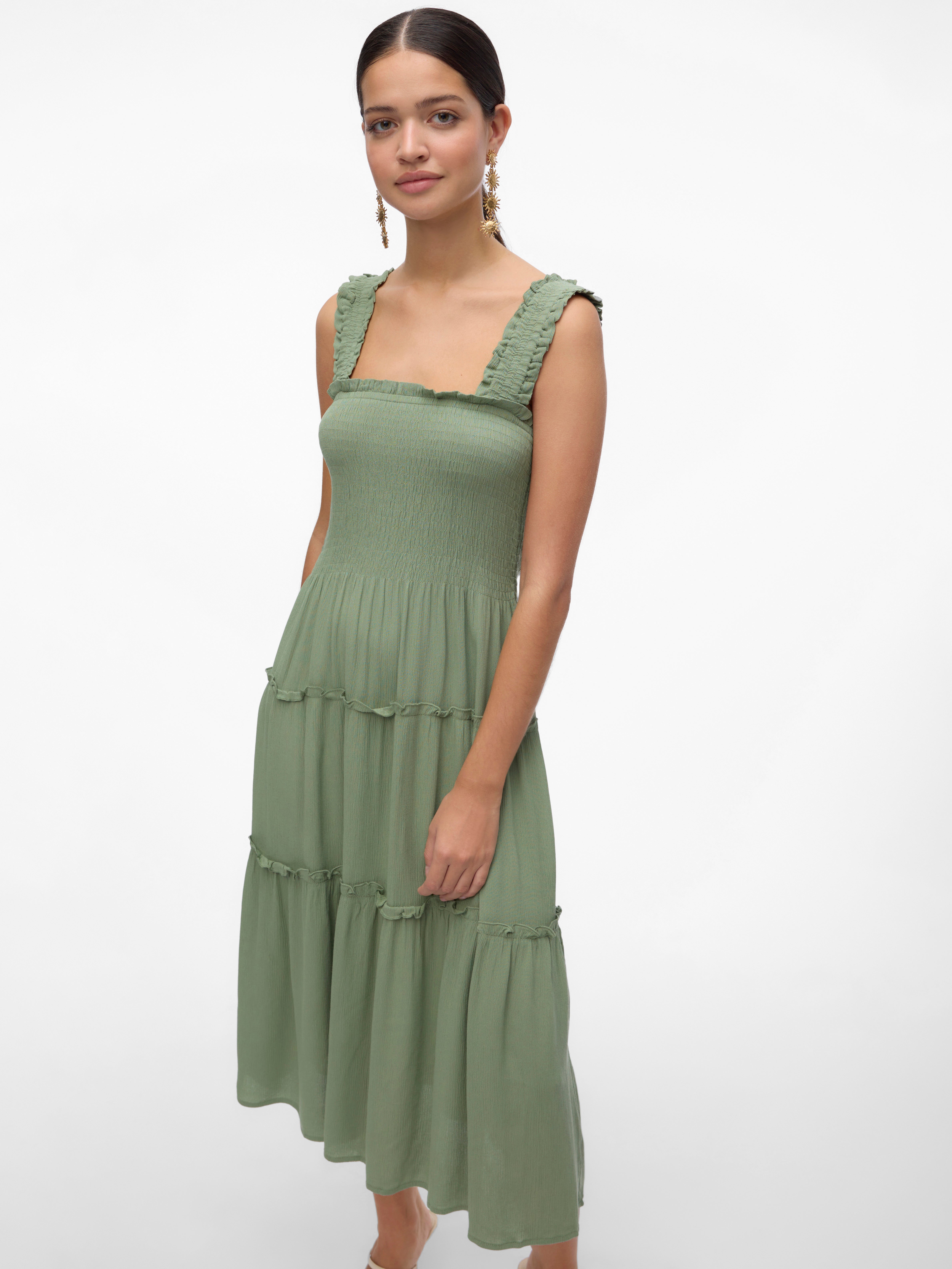 VMMENNY Langes Kleid