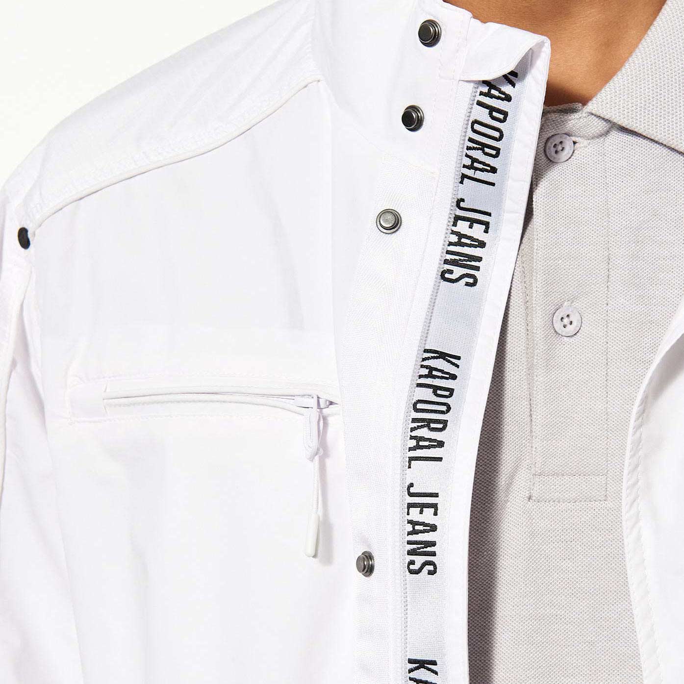NIPON  Blouson blanc Homme